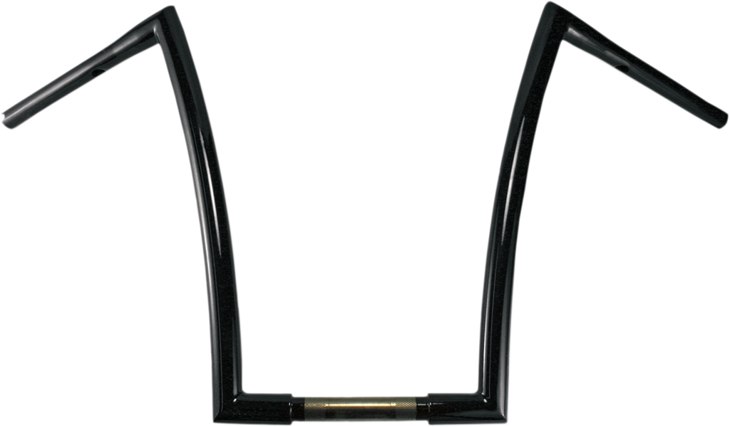 TODD'S CYCLE 1-1/4" Strip Handlebar - 10" Rise - Black 0601-2717 — image 1