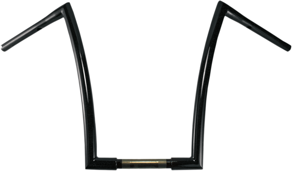 TODD'S CYCLE 1-1/4" Strip Handlebar - 10" Rise - Black 0601-2717 — image 1
