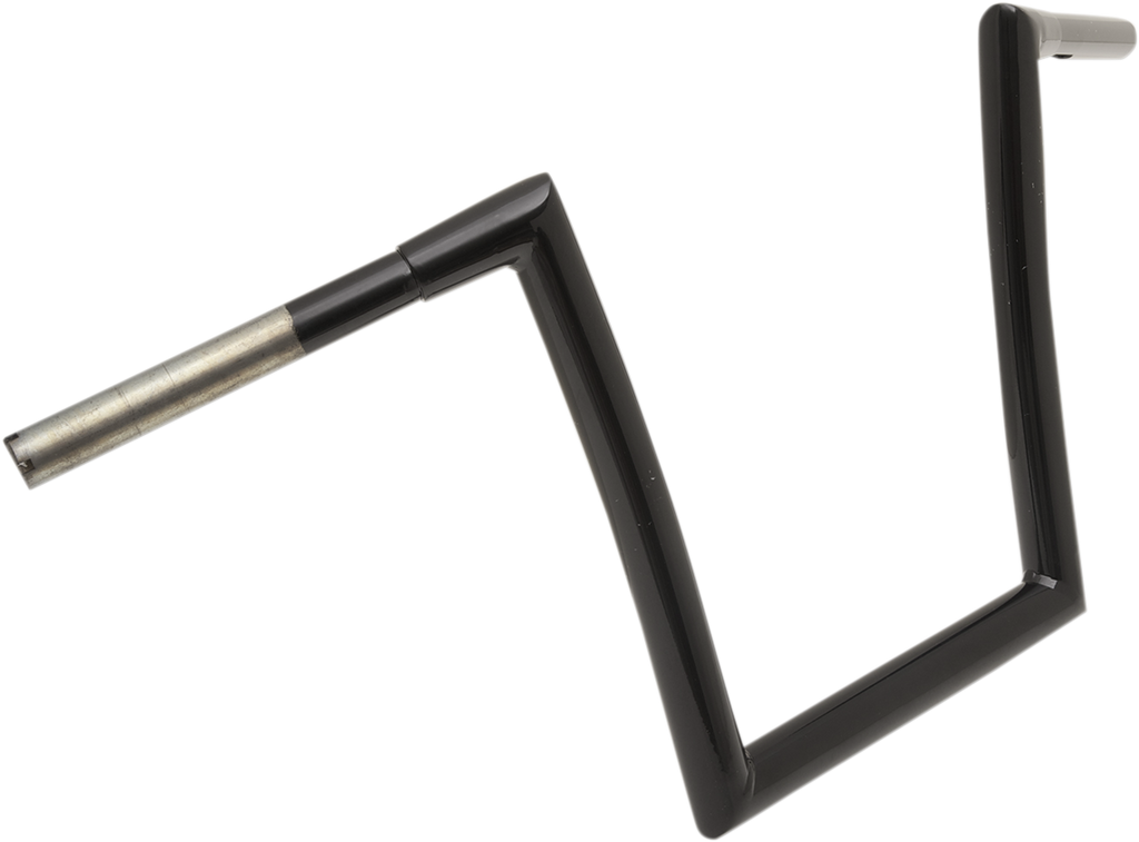 TODD'S CYCLE 1-1/4" Strip Handlebar - Strip - Fat Bobber - 12" Rise - Black 0601-2726 — image 3