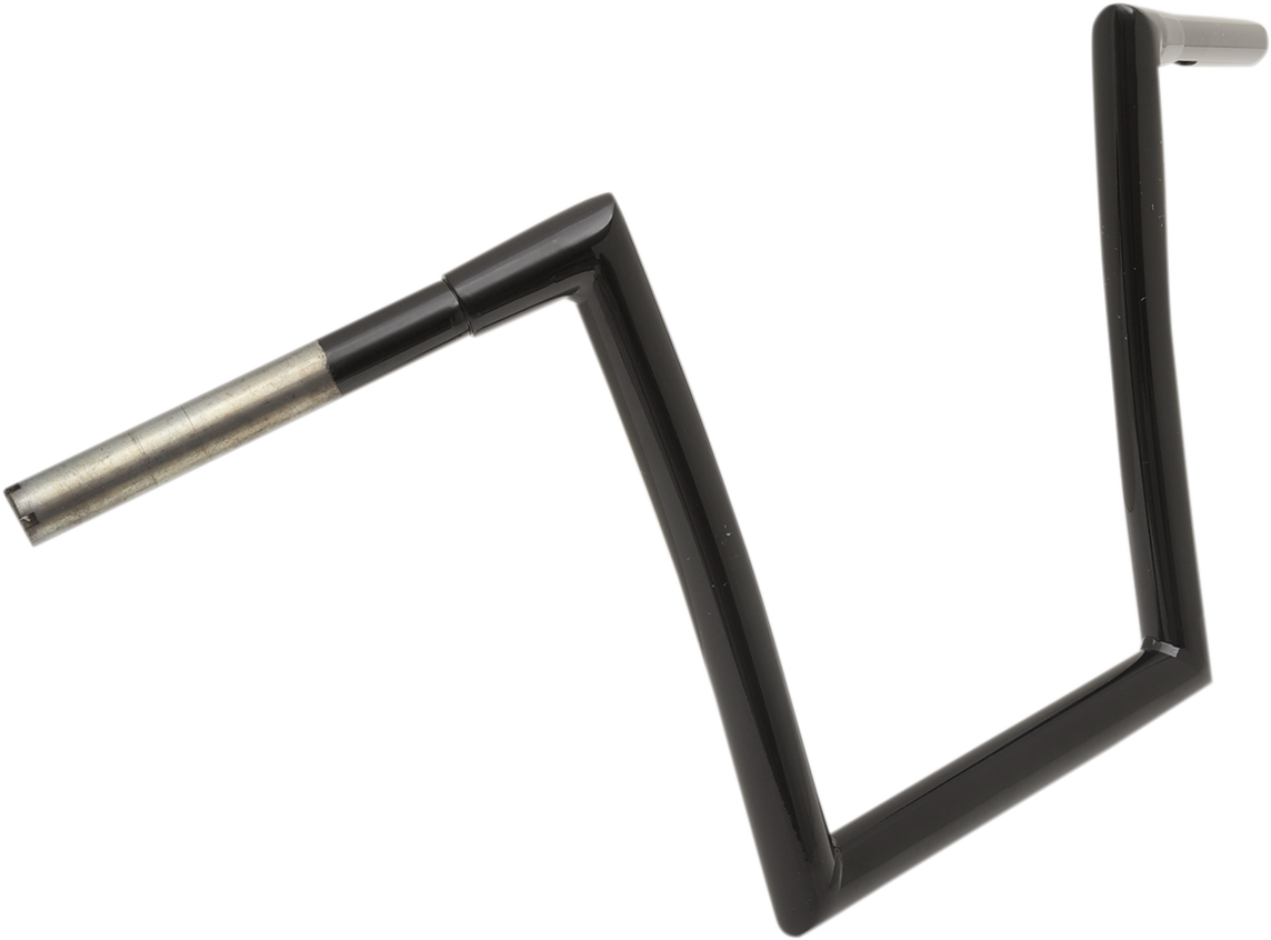 TODD'S CYCLE 1-1/4" Strip Handlebar - Strip - Fat Bobber - 12" Rise - Black 0601-2726 — image 3