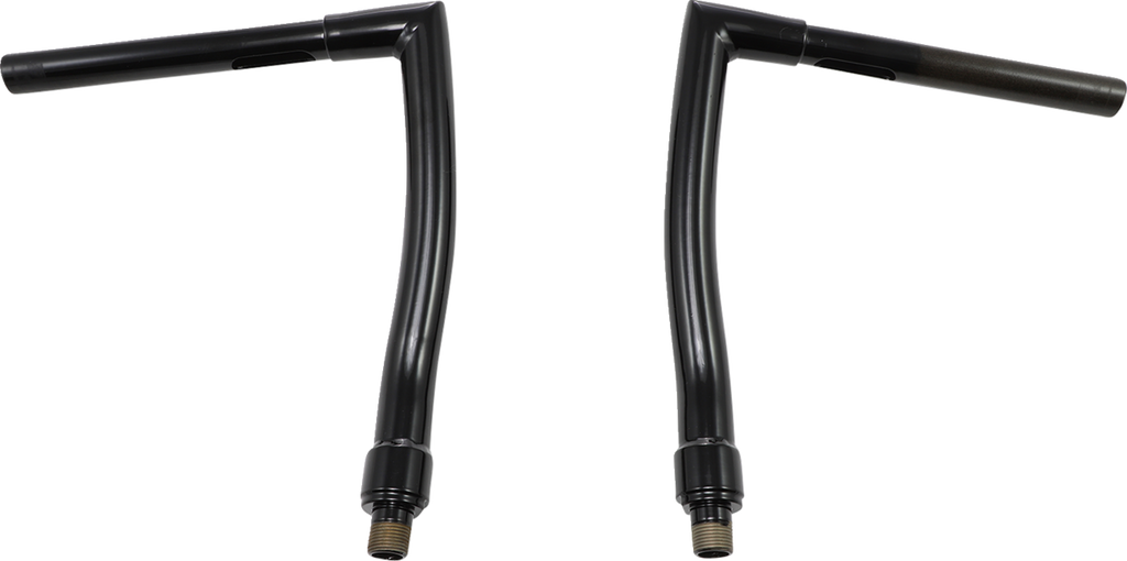 TODD'S CYCLE 1-1/4" Strip Handlebar - FXS - 12" Rise - OEM Top Tree - Black 0601-2762 — image 1