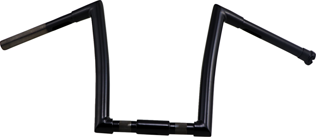 TODD'S CYCLE 1-1/4" Strip Handlebar - Springer - 12" Rise - Black 0601-2802 — image 1