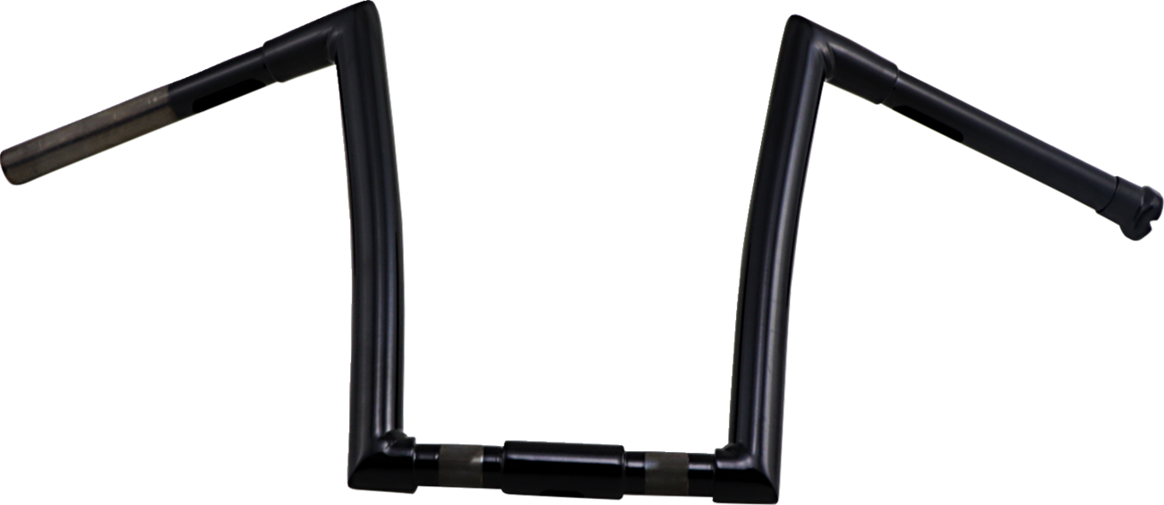 TODD'S CYCLE 1-1/4" Strip Handlebar - Springer - 12" Rise - Black 0601-2802 — image 1
