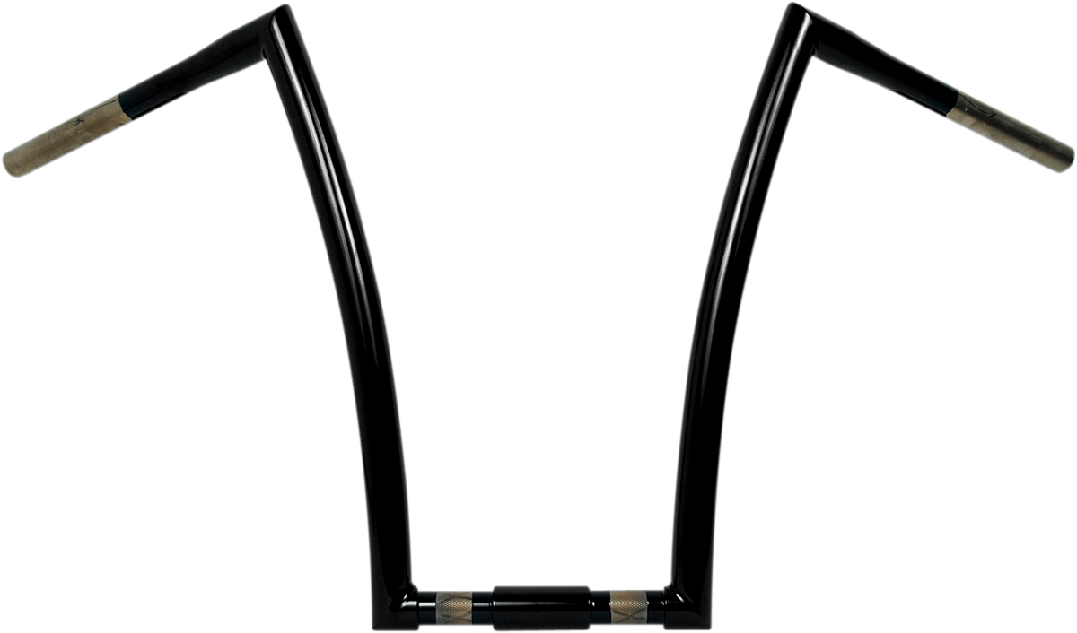 TODD'S CYCLE 1-1/4" Strip Handlebar - Springer - 17" Rise - Black 0601-2804 — image 1
