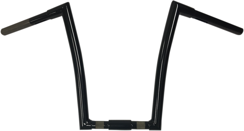 TODD'S CYCLE 1-1/4" Strip Handlebar - Springer - 14" Rise - Black 0601-3573 — image 1