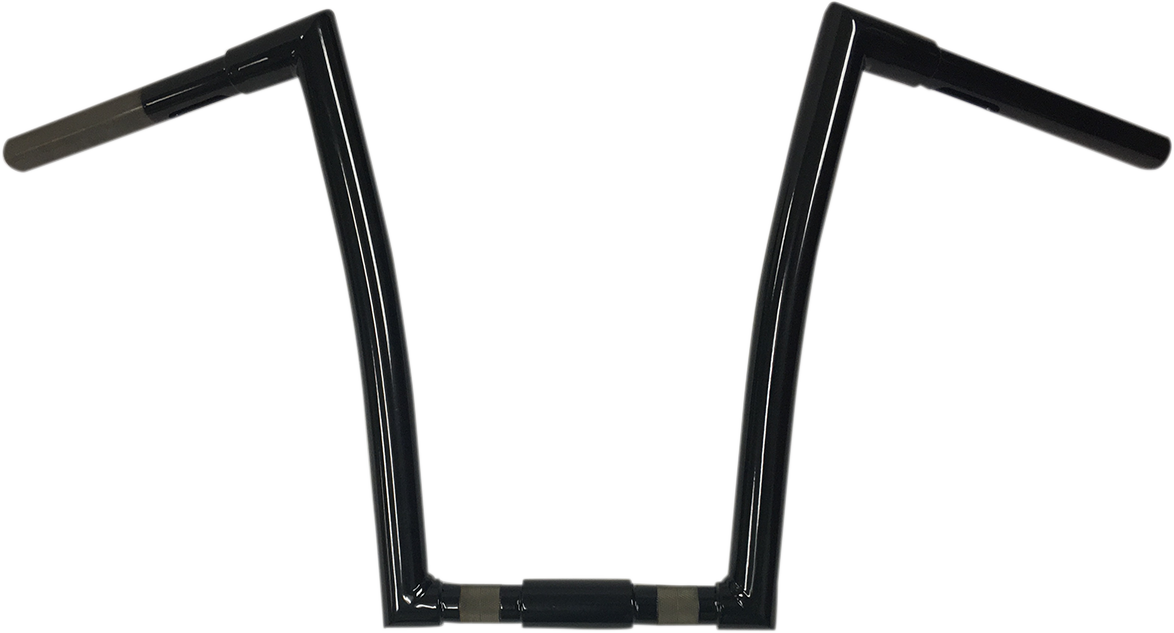 TODD'S CYCLE 1-1/4" Strip Handlebar - Springer - 14" Rise - Black 0601-3573 — image 1
