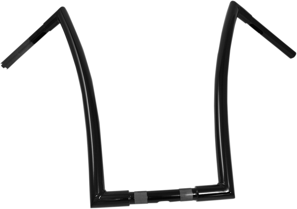 TODD'S CYCLE 1-1/4" Strip Handlebar - 20" Rise - Black 0601-3977 — image 1