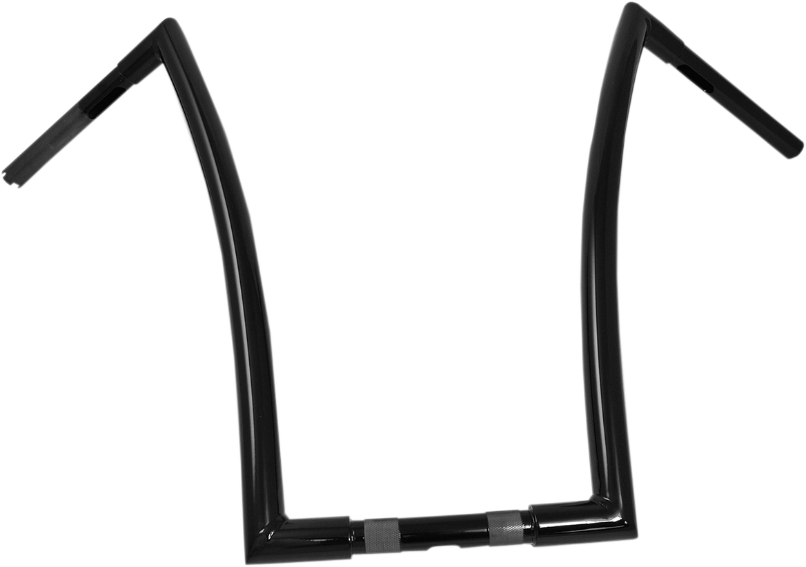 TODD'S CYCLE 1-1/4" Strip Handlebar - 20" Rise - Black 0601-3977 — image 1