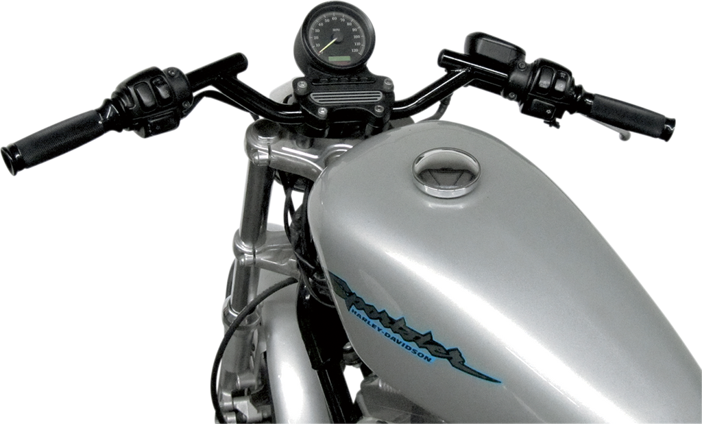 TODD'S CYCLE 1" Speed Cafe Handlebar - Speed Up - Black 0601-4661 — image 2