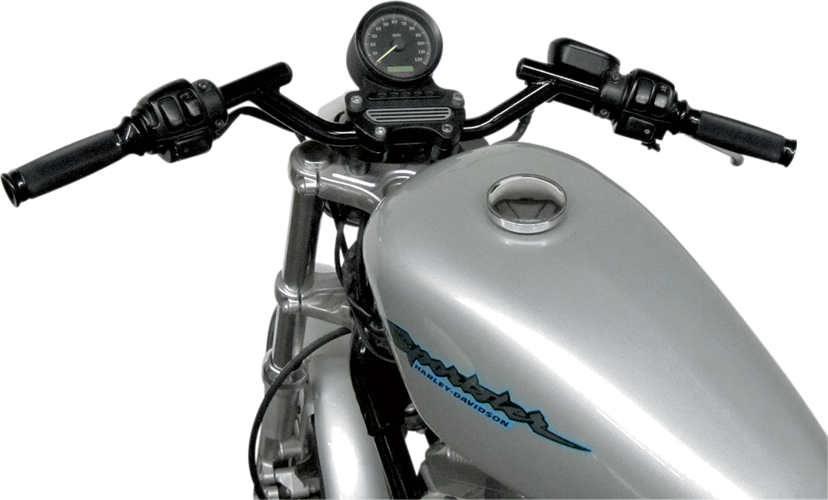 TODD'S CYCLE 1" Speed Cafe Handlebar - Speed Up - Black 0601-4661 — image 2