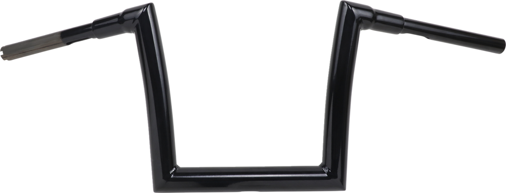 TODD'S CYCLE Handlebar - 1-1/2" Strip - 10" - Gloss Black 0601-4881 — image 1