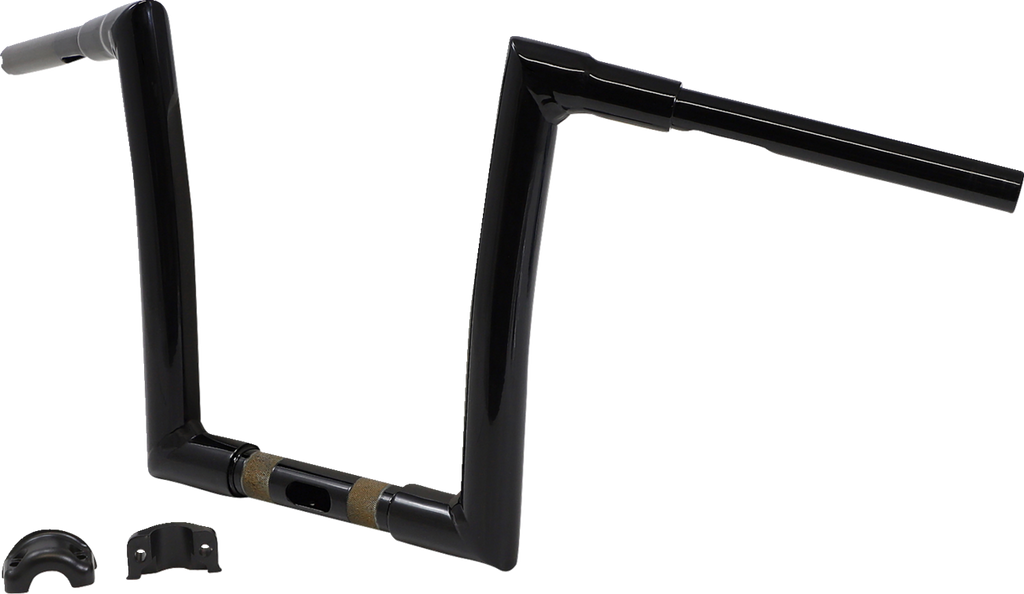 TODD'S CYCLE Handlebar - 1-1/2" Strip - 12" - Gloss Black - Road Glide 0601-5731 — image 2