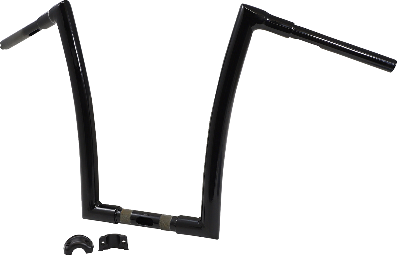 TODD'S CYCLE Handlebar - 1-1/2" Strip - 17" - Gloss Black - Road Glide 0601-5735 — image 2