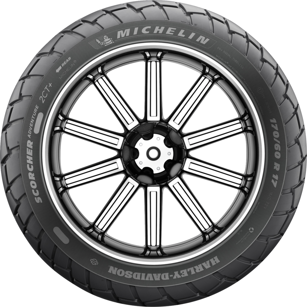 MICHELIN Tire - Scorcher Adventure - Rear - 170/60R17 - 72V 06587 — image 3