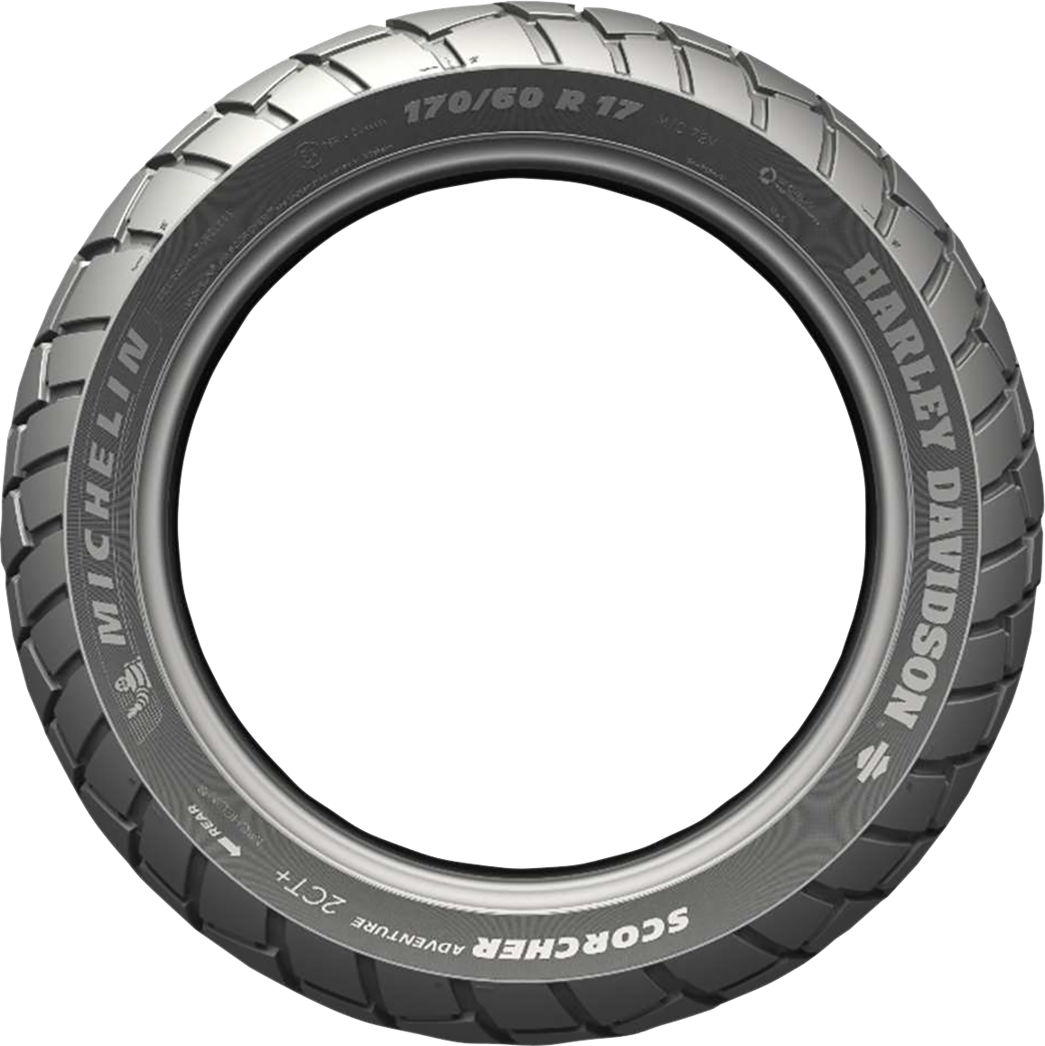 MICHELIN Tire - Scorcher Adventure - Rear - 170/60R17 - 72V 06587 — image 6