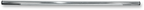 EMGO 1" Handlebar - Drag - Chrome 07-92421 — image 1