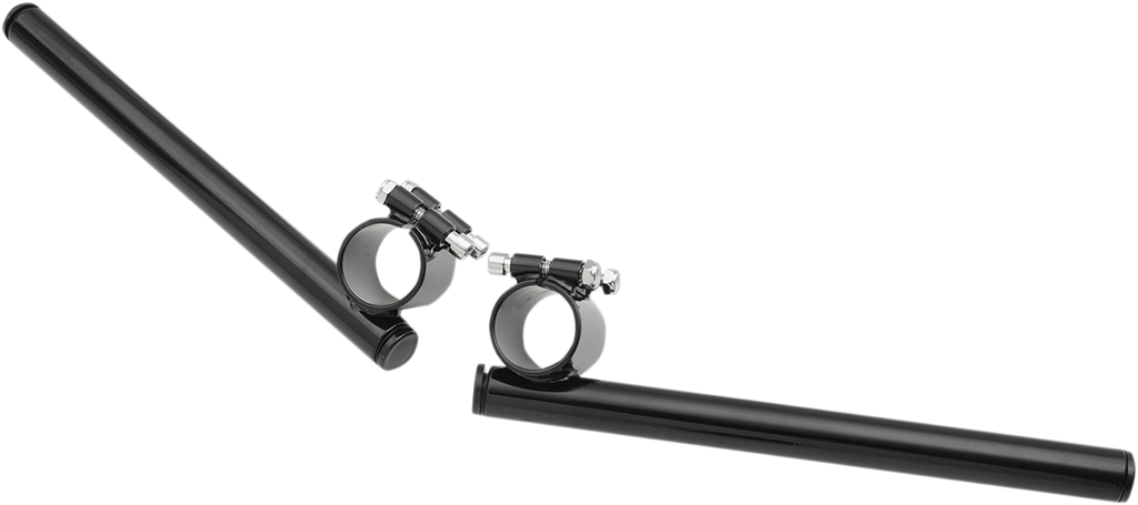 EMGO 1" Clip-On Handlebar - 39 mm - Dimpled - Black 07-93138 — image 1