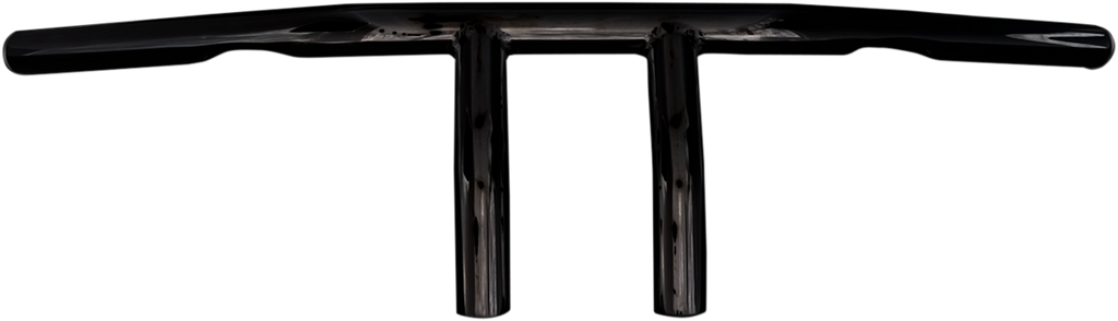 EMGO 1" T-Bar Handlebar - 4" - Dimpled - Black 07-93420B — image 1