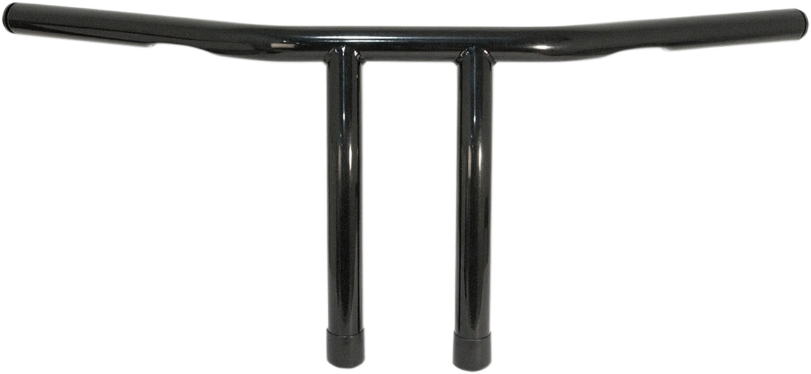 EMGO 1" T-Bar Handlebar - 8" - Dimpled - Black 07-93422B — image 1