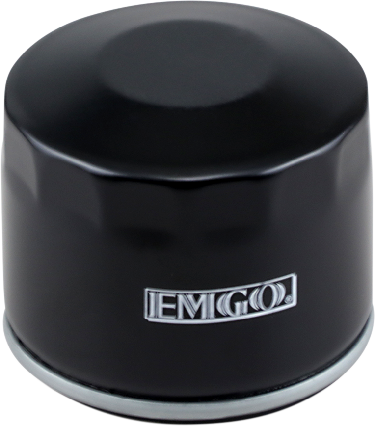 EMGO Oil Filter - Black - Harley-Davidson 10-07700 — image 1