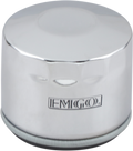 EMGO Oil Filter - Chrome - Harley-Davidson 10-07800 — image 1