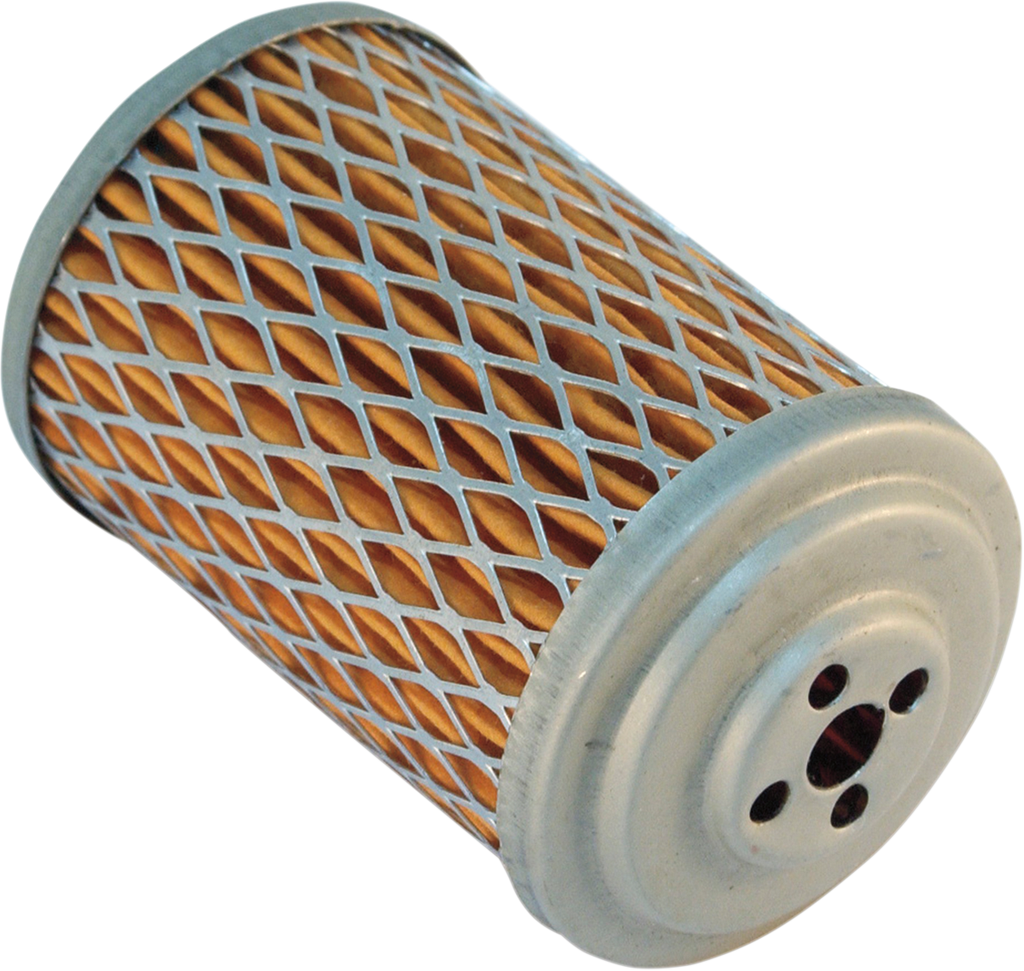 EMGO Oil Filter - Silver/Orange - Harley-Davidson 10-28310 — image 1