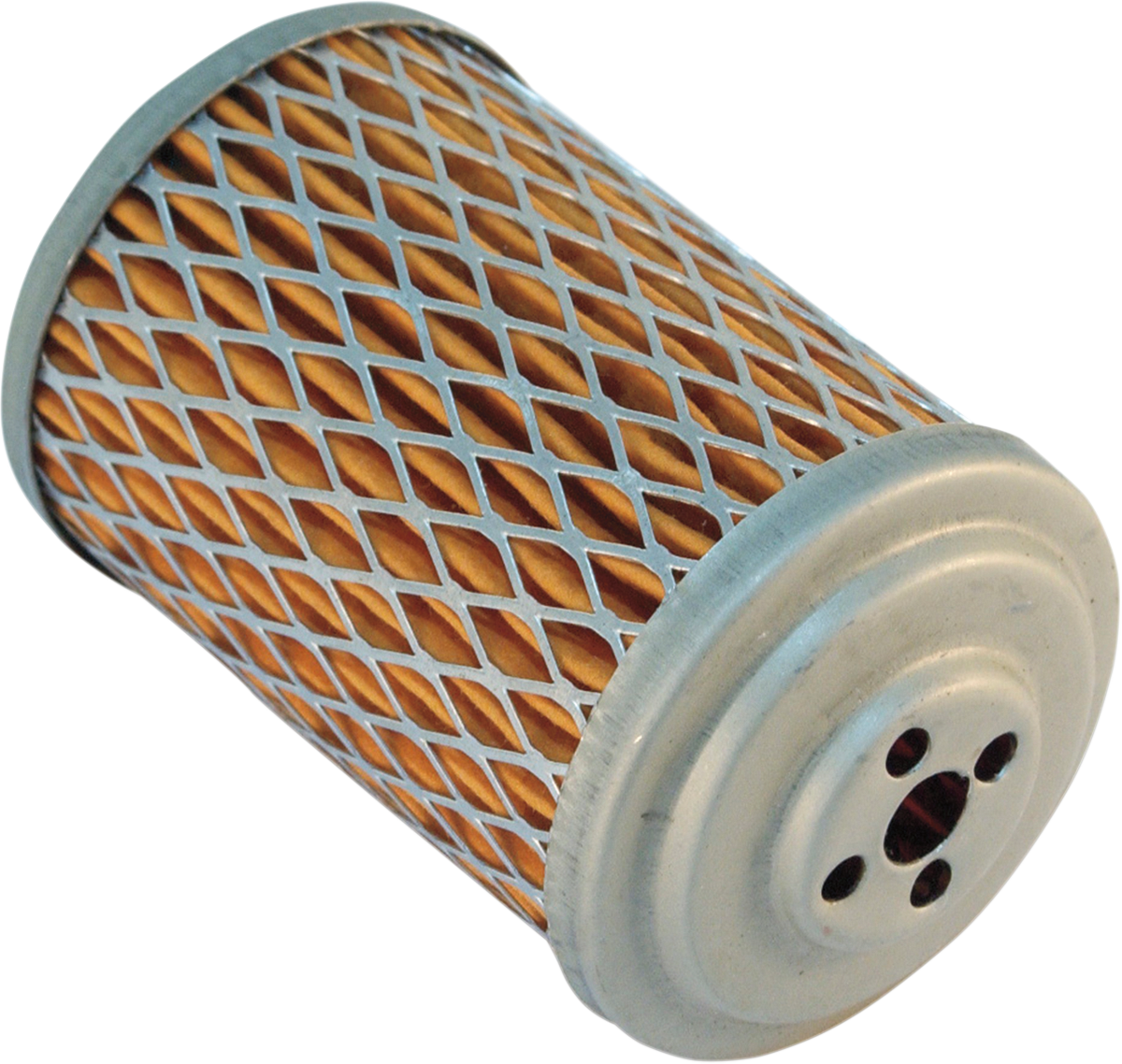 EMGO Oil Filter - Silver/Orange - Harley-Davidson 10-28310 — image 1
