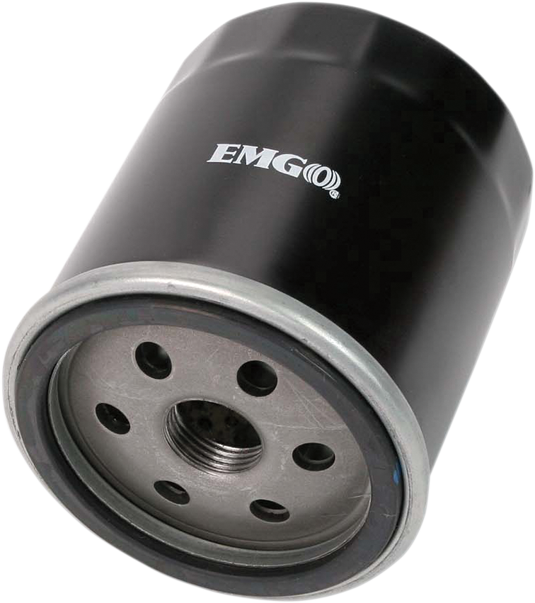 EMGO Oil Filter - Black - Buell/Harley-Davidson 10-82410 — image 1