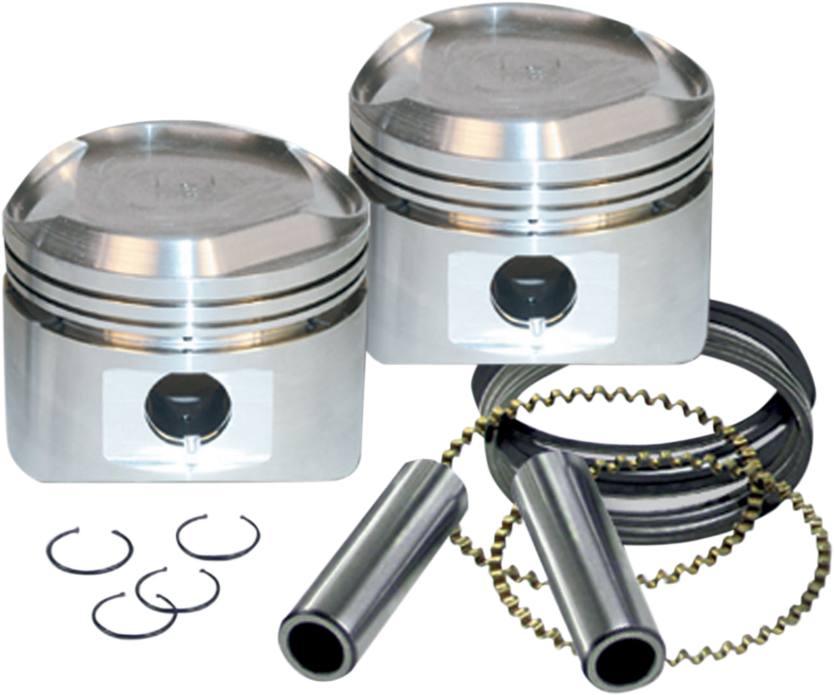 S&S CYCLE Piston Kit - For 103" Hot Set Up Kit® - 3.875" - Standard 106-0432 — image 2