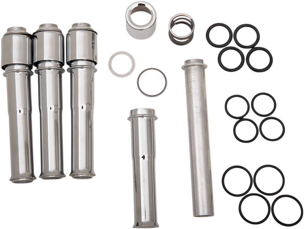 S&S CYCLE Pushrod Cover Kit - Chrome - Twin Cam | M8 106-1340 — image 3