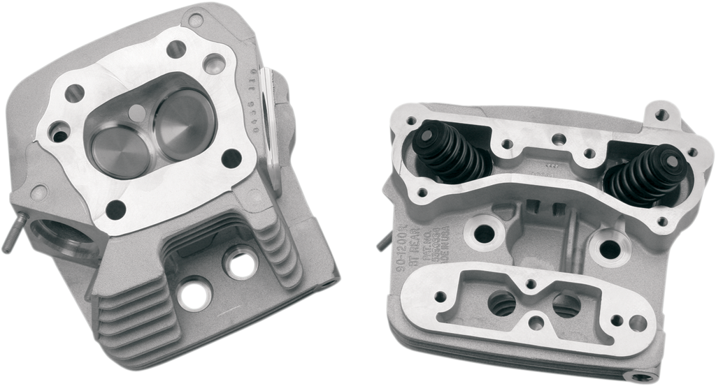 S&S CYCLE Performance Replacement Head - Low Compression (82 cc) - Natural - Evolution Big Twin 106-3466 — image 1