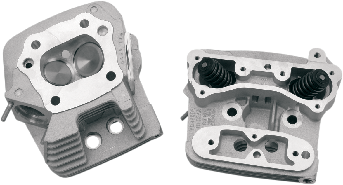 S&S CYCLE Performance Replacement Head - Low Compression (82 cc) - Natural - Evolution Big Twin 106-3466 — image 1
