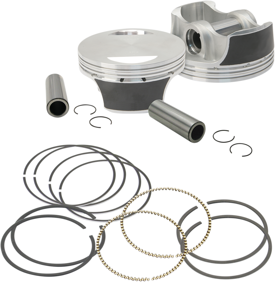 S&S CYCLE Piston Kit - For 97" Big Bore Kit - 3.927" - Standard 106-3688 — image 1