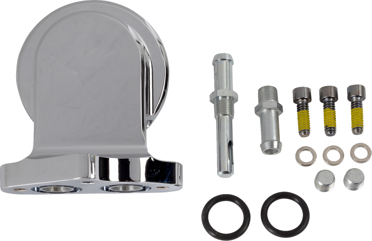 S&S CYCLE Oil Filter Mounting Bracket Kit - Chrome 106-3884 — image 4