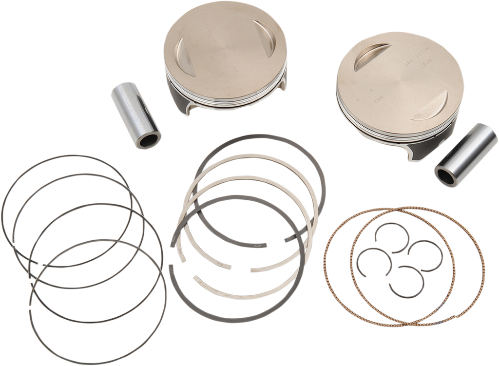 S&S CYCLE Piston Kit - For Hot Set Up Kits® - 4.125" +0.020" - 111"/117"/124" Engine 106-3964A — image 1