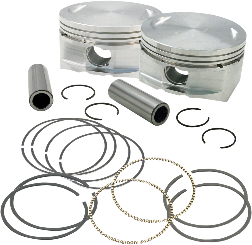 S&S CYCLE Piston Kit - For 97" Big Bore Kit - 3.927" - +0.010" 106-4414 — image 1
