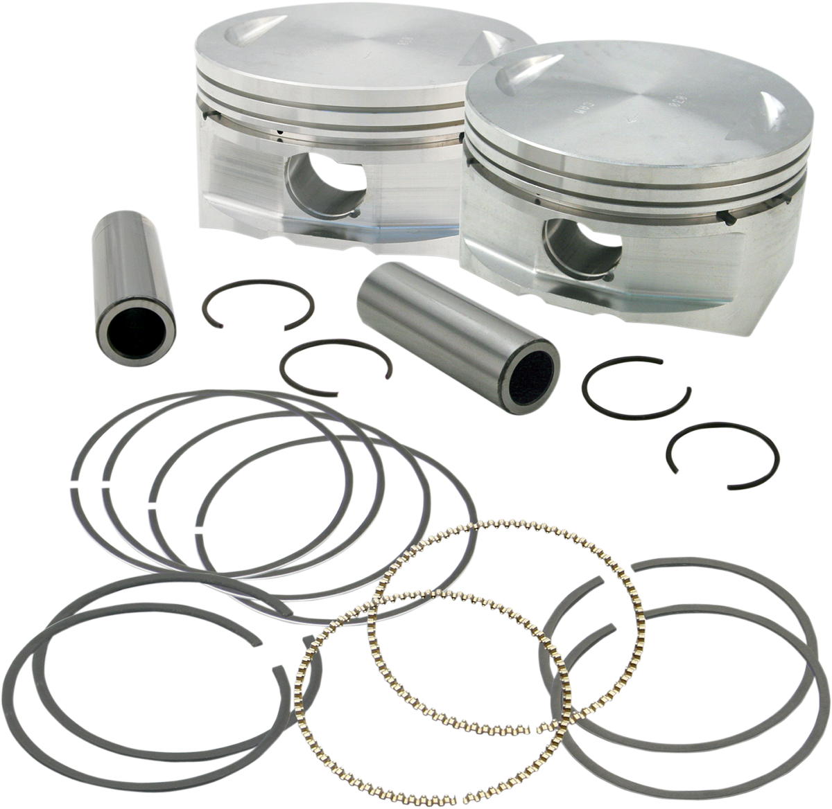 S&S CYCLE Piston Kit - For 97" Big Bore Kit - 3.927" - +0.010" 106-4414 — image 1