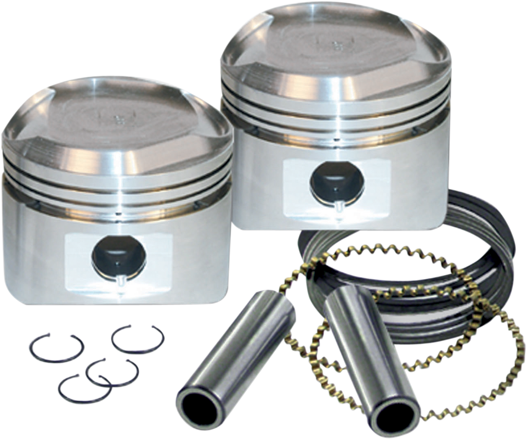S&S CYCLE Piston Kit - For 97" Big Bore Kit - 3.927" - +0.010" 106-4414 — image 2