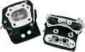 S&S CYCLE Performance Replacement Head - Low Compression (82 cc) - Wrinkle Black - Evolution Big Twin 106-4570 — image 1