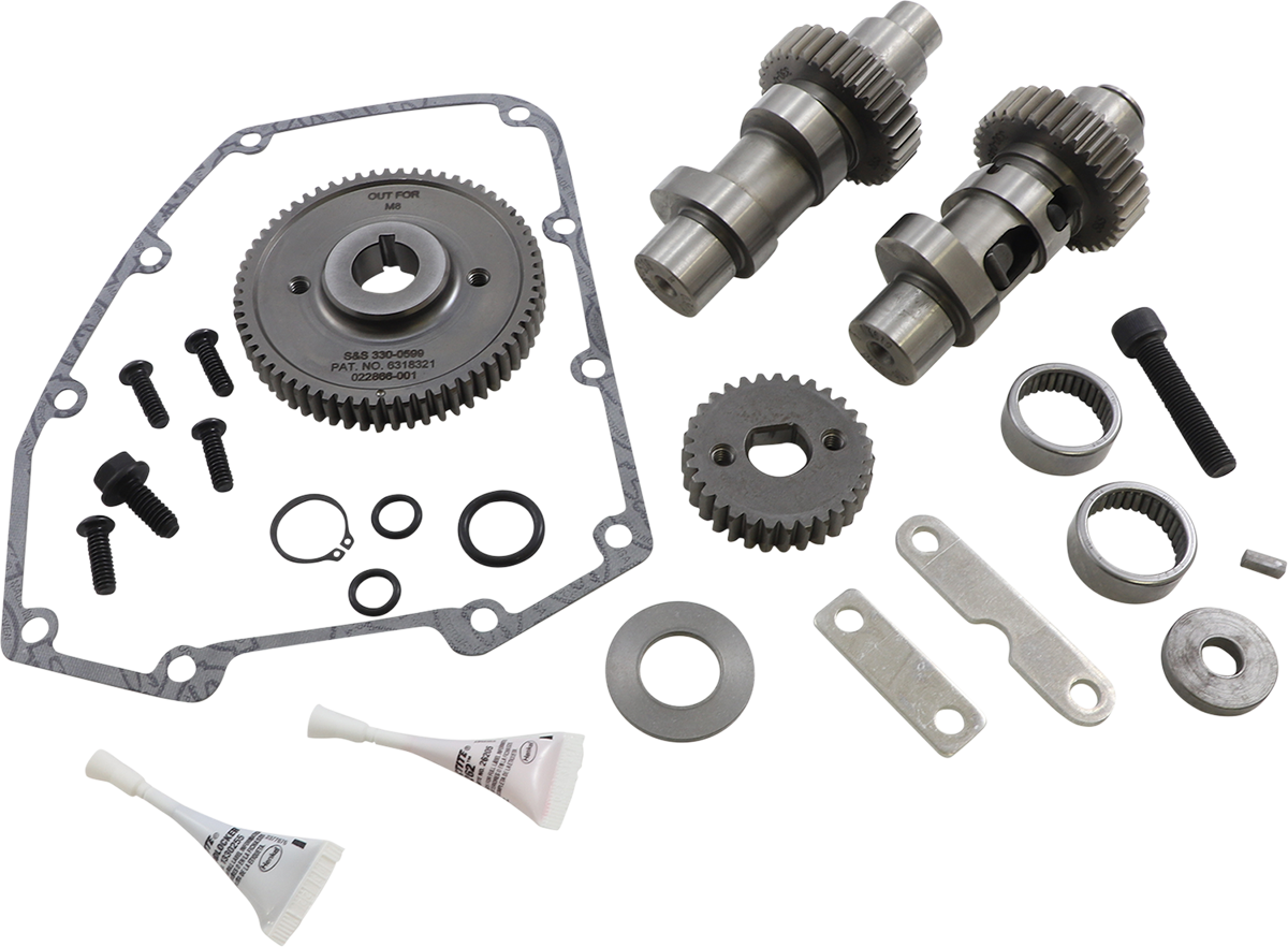 S&S CYCLE Camshaft Kit - Easy Start - 570 Chain Drive - Twin Cam '07-'17 | Dyna '06 106-5234 — image 2