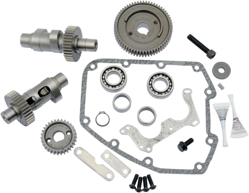 S&S CYCLE Camshaft Kit - Easy Start - 585 Gear Drive - Big Twin '99-'06 (except '06 Dyna) 106-5247 — image 1