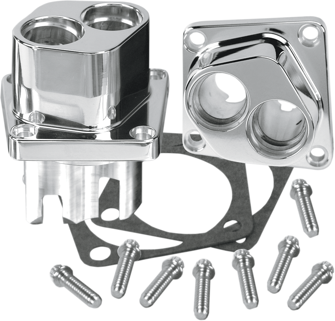 S&S CYCLE Billet Tappet Guides - Chrome - Big Twin 106-5428 — image 1