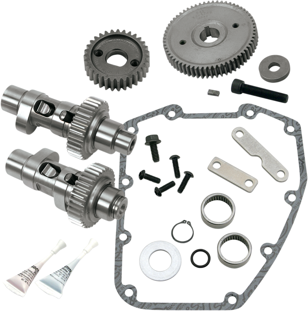 S&S CYCLE Camshaft Kit - Easy Start - 551 Gear Drive - Twin Cam '07-'17 106-5737 — image 2