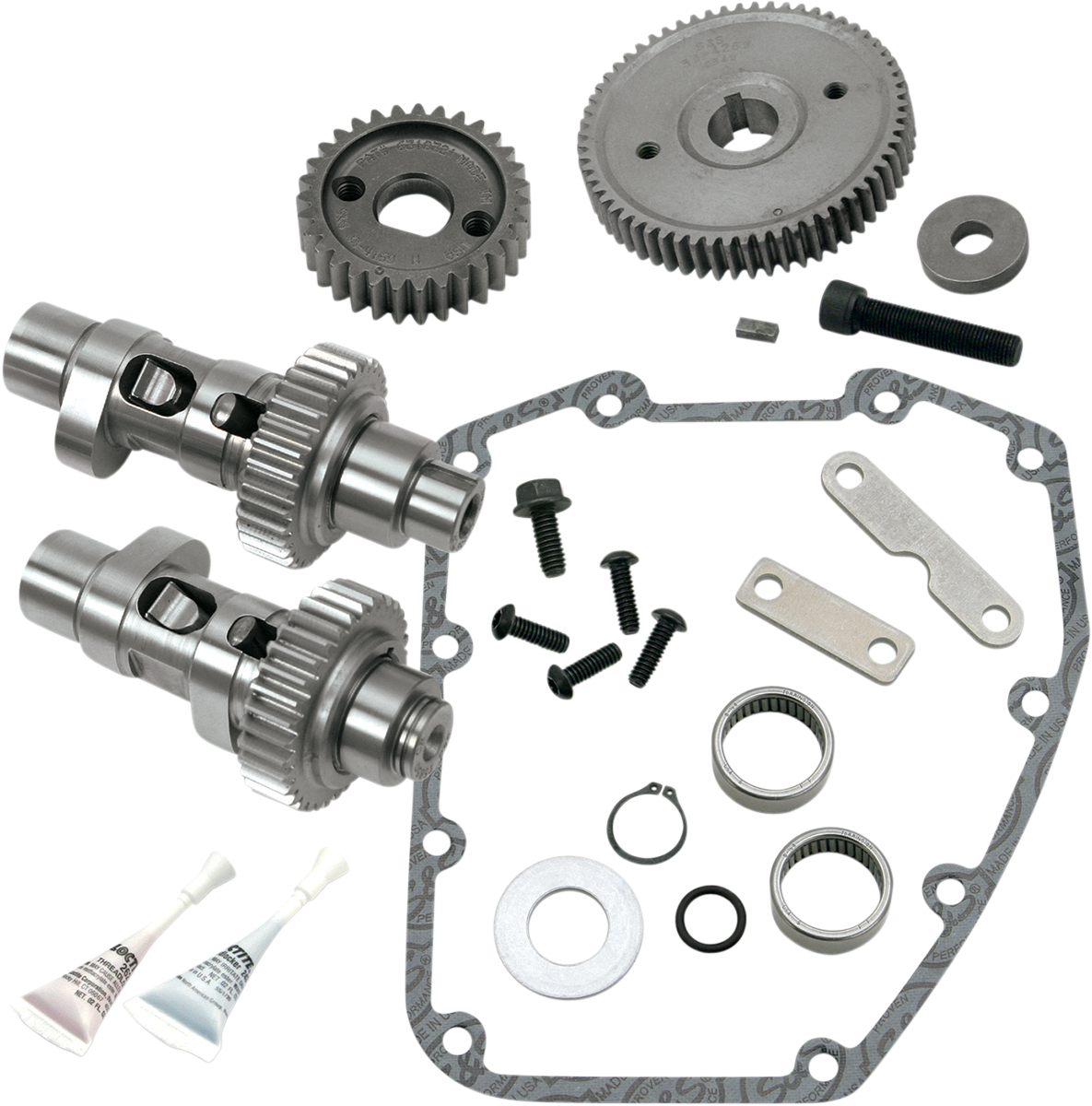 S&S CYCLE Camshaft Kit - Easy Start - 551 Gear Drive - Twin Cam '07-'17 106-5737 — image 2