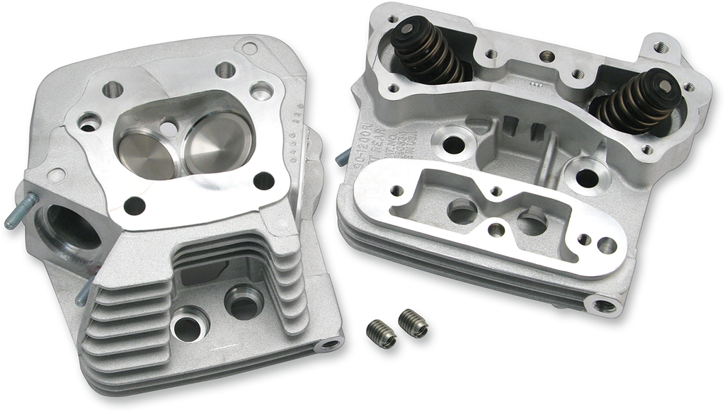 S&S CYCLE Performance Replacement Head - High Compression (76 cc) - Natural - Evolution Big Twin 106-6059 — image 1