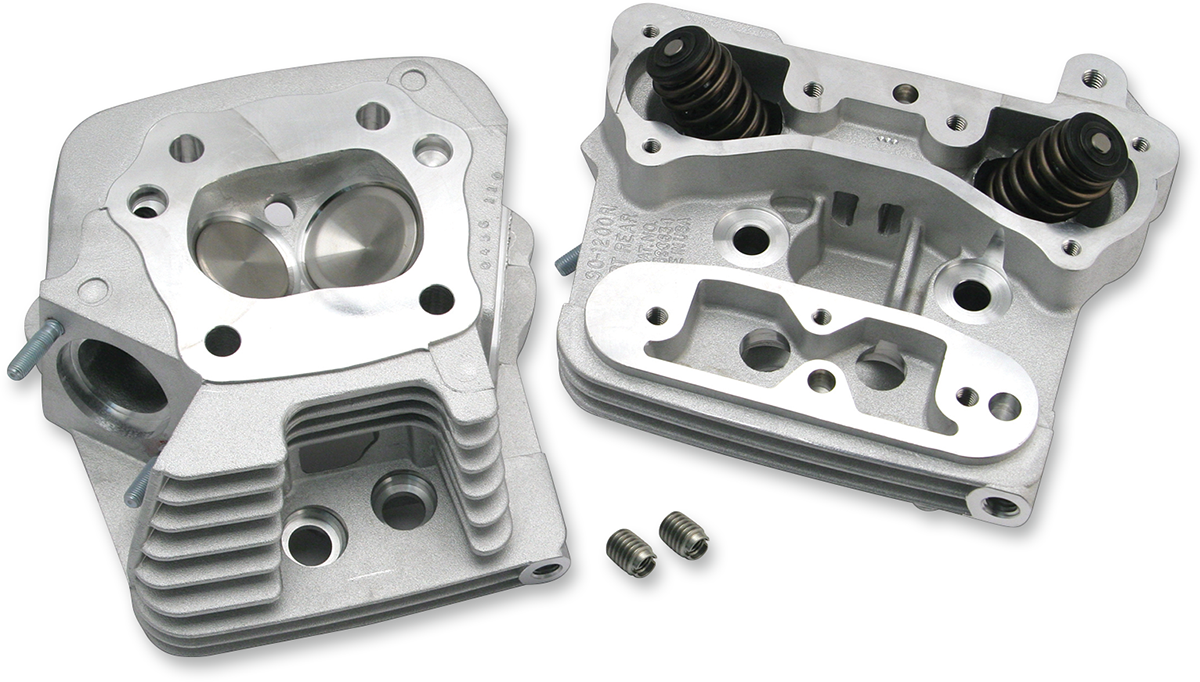 S&S CYCLE Performance Replacement Head - High Compression (76 cc) - Natural - Evolution Big Twin 106-6059 — image 1