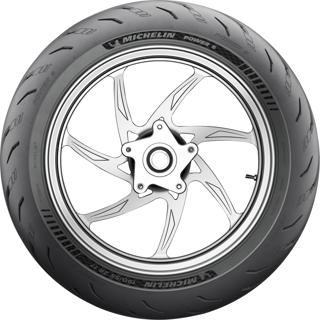 MICHELIN Tire - Power 6 - Rear - 190/55ZR17 - (75W) 10946 — image 4