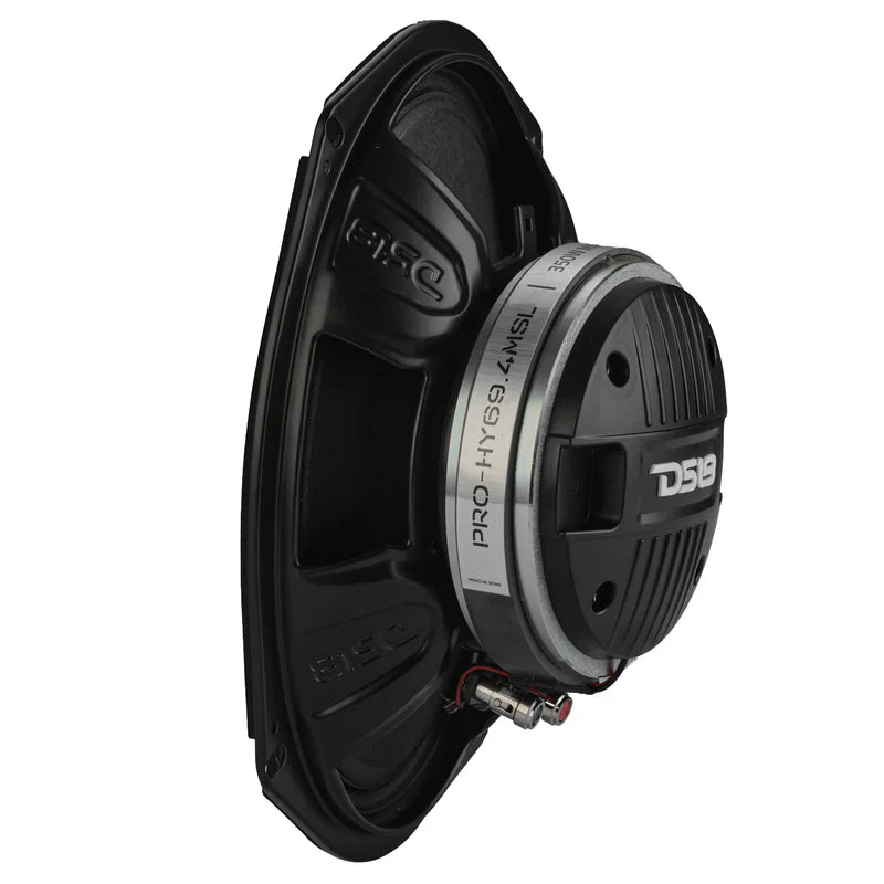 DS18 RY-HD69BAFFLE + PRO-HY69.4MSL.2pk 6x9” Hybrid Motorcycle Speaker Bundle – Slim 2-Way Loudspeakers + Sealed ABS Baffles (Pair) | IP65 Water-Resistant, High Output — image 6