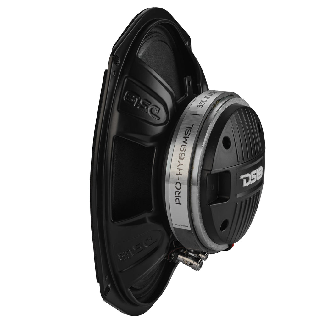 DS18 PRO-HY69MSL PRO 6x9” Hybrid Slim Loudspeaker with Water-Resistant Cone and Compression Driver Horn | 175W RMS 8-Ohm — image 8