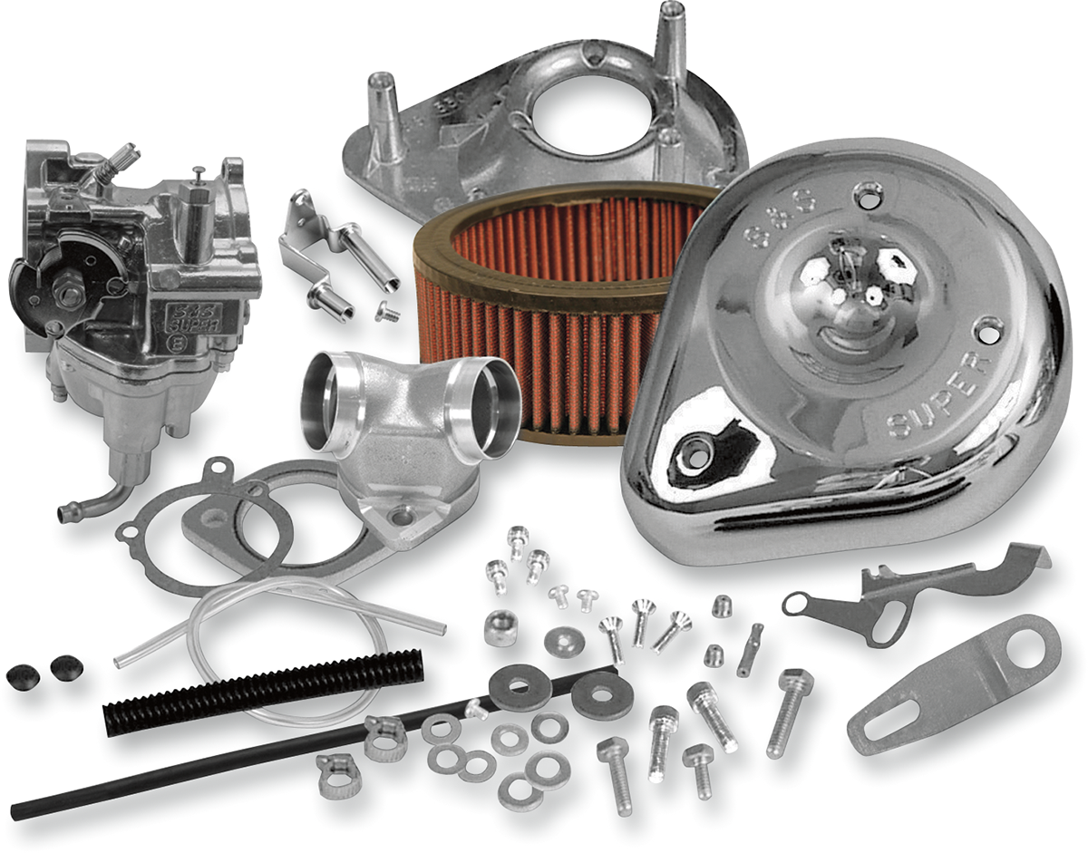 S&S CYCLE Super E Carburetor Kit with Manifold - Sportster 11-0408 — image 2